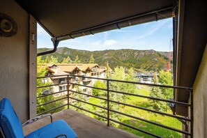 Blick auf die Berge