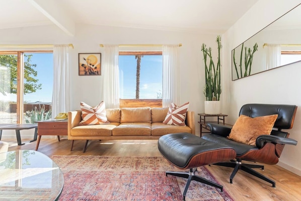 Get comfy with a book in our Eames Chair.