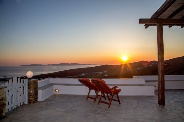 magnificent view from the private porch