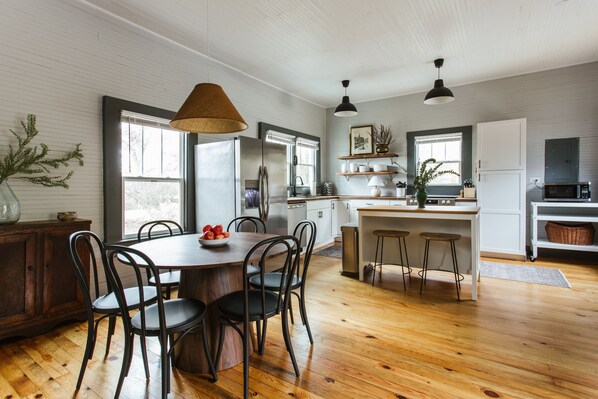 This beautiful, open-concept kitchen is equipped with every tool necessary to make your culinary dreams come to life! 