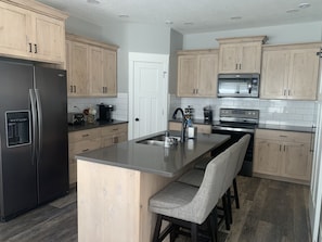Fully equipped kitchen