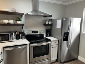 Kitchen With Microwave