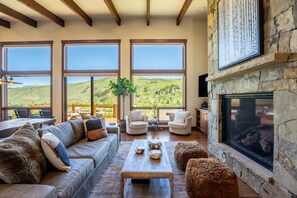 Bright and spacious living area