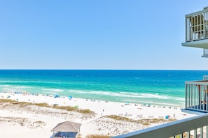 The View from the balcony