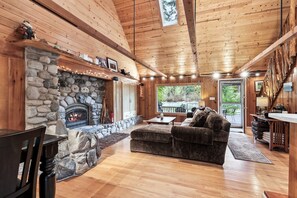 Bright and airy while still maintaining that classic cabin feel!