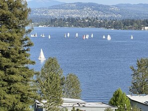 View from deck