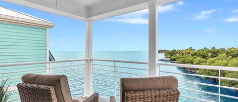 View of Atlantic from 2nd story private balcony, off of lounge

