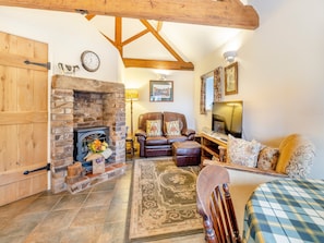 Living area | The Byre - Morrells Wood Farm, Leighton, near Shrewsbury