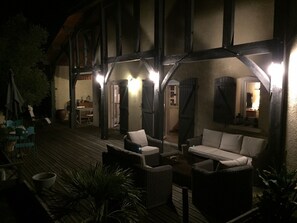 Terrasse de nuit