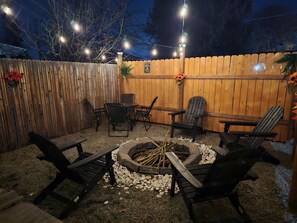 Outdoor Firepit Area