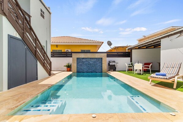 Savor the sweet symphony of splashes and laughter in our picturesque pool retreat.