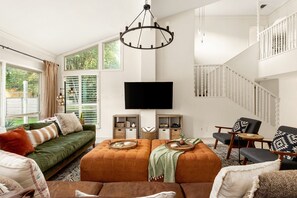 Enjoy watching your favorite TV shows and movies on our TV with your family and kids.