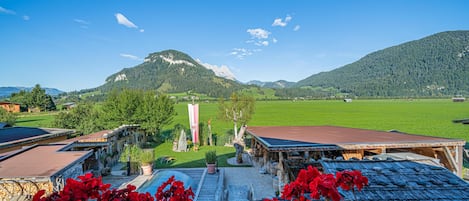 Vue de la maison de vacances [été]