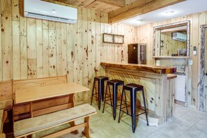 Bar Area | Ground Floor | Wet Bar w/ Seating | Dining Nook