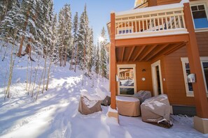 Back patio in the winter! #winter
