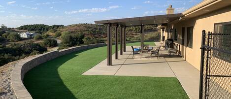 Back yard with Patio