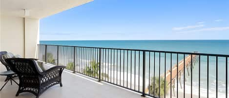 Patio off master bedroom. Two private patios plus a large private sun deck.