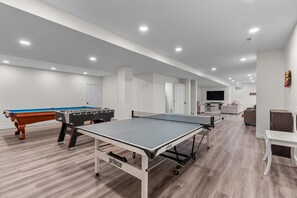 Ping pong table.