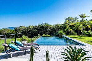 Pool time with an epic valley view