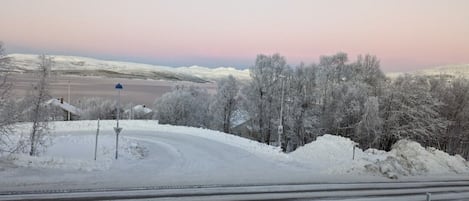 Blick von der Unterkunft