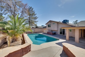 Fenced-In Patio | Private Pool | Smoker
