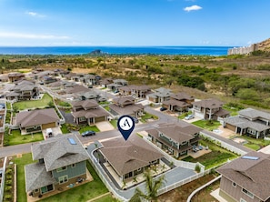 This home is a 48-minute commute from the Daniel K. Inouye International Airport.