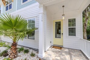 Front entry of home.