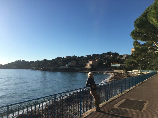 M.me Bernasconi vous attends de la promenade à la baie des fourmies, vers le Cap