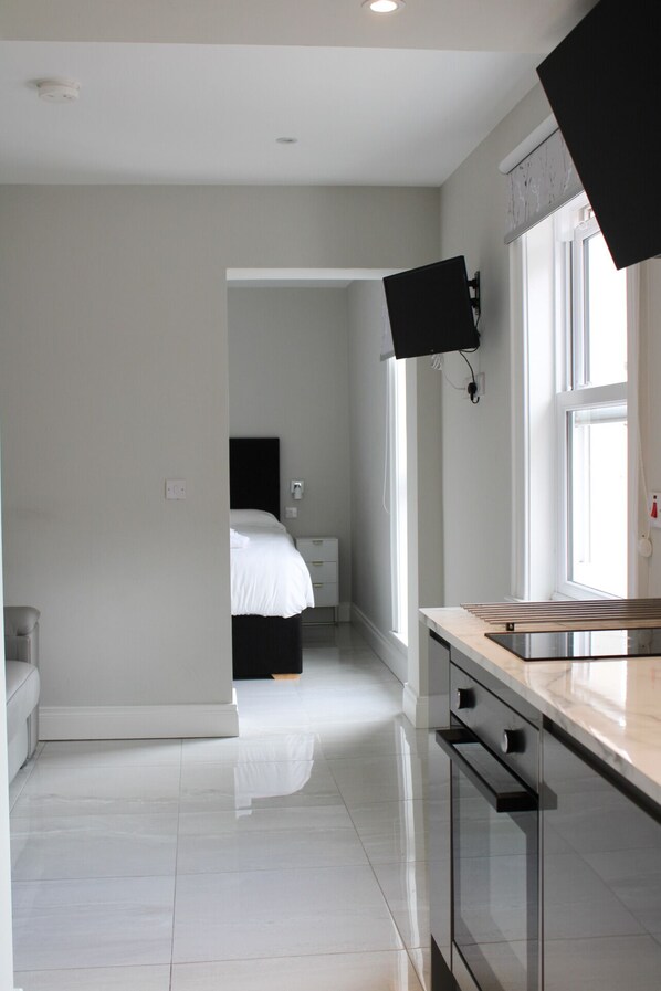 View from Courtyard Apartment entrance