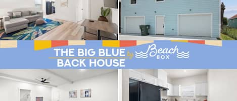 Welcome to The Big Blue: Back House by BeachBox
