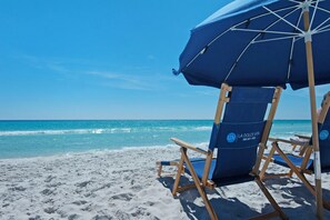 Seasonal Beach chair service included