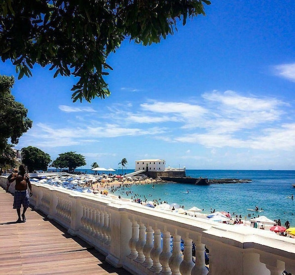 Vue sur la plage/l’océan