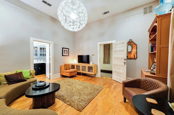 Decatur Vacation Rental | 1BR | 1BA | Stairs Required | 630 Sq Ft