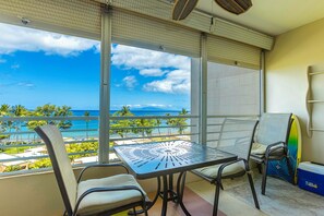 Morning coffee or sunset drinks right here. 