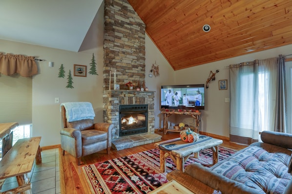 Beautiful Fireplace LR