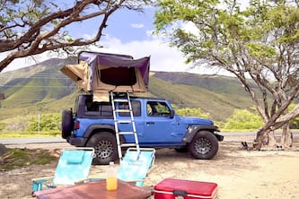 Aloha Glamp in Paradise