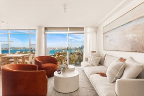 A welcoming oasis to relax and unwind amidst modern decor and ample natural light.