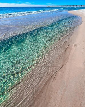 Turquoise waters of the beautiful sugar sands of the Gulf of Mexico!