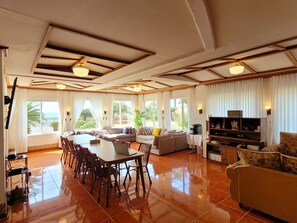 Family room (large living room plus dining area)