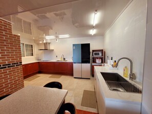 Kitchen attached to Family room