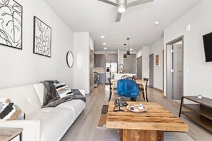 Living Room and Dining Area