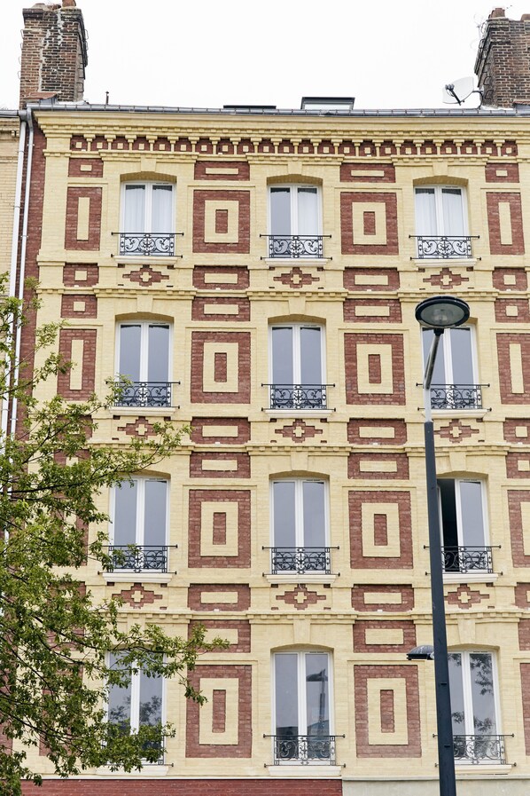 Fassade der Unterkunft
