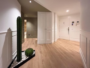 Interior entrance