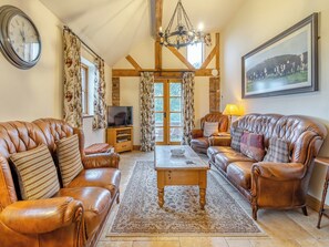 Living room | Morells Wood Farm- The Barn - Morells Wood Farm, Leighton, near Shrewsbury