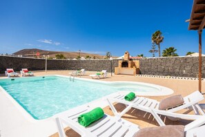 Private pool and terrace