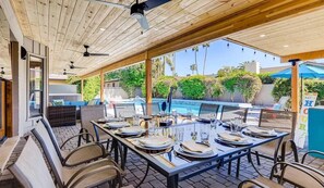 Outdoor dining