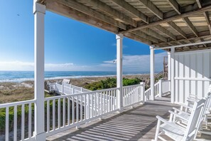 view off living room deck