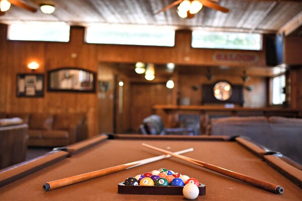 Fun for Everyone in Our Large Game Room