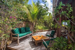 Beautiful tropical and lush garden, and breathtaking scenery.