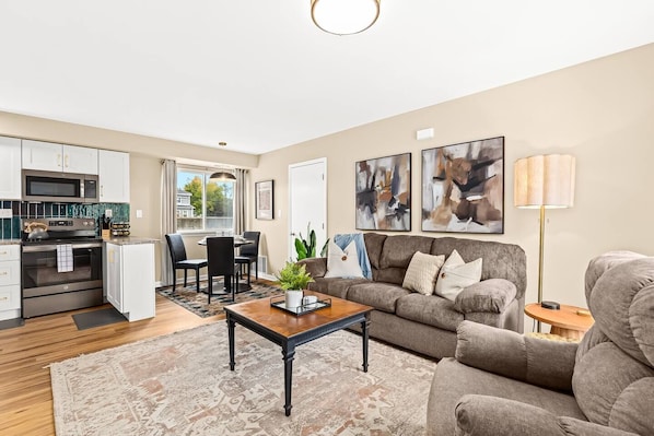 Your go-to place for relaxation – the living room.